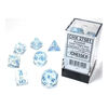Dice - Borealis icicle/blue lightning Polyhedral Signature Series Dice