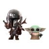 Star Wars: The Mandalorian - Mandalorian and the Child Grogu Cosbaby Set
