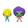 Spider-Man: Across the Spider-Verse - Spider-Gwen & Spider-Woman Blacklight Pop! 2-Pack