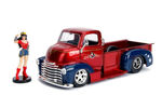 DC Bombshells - Wonder Woman 1952 Chevy Pickup 1:24 Scale Hollywood Rides Diecast Vehicle