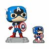 Marvel Comics - Captain America 60th Anniversary (with Pin) Pop! Vinyl (Marvel #1290)