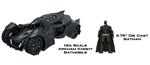 Batman: Arkham Knight (2015) - Batman with Batmobile 1:24 Scale Diecast Metal Vehicle