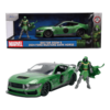 Marvel - 1:24 Doctor Doom Figure with 2024 Ford Mustang Dark Horse Diecast Vehicle