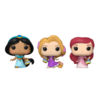 Disney - Rapunzel, Ariel, Jasmine Carrot Pocket Pop! 3-Pack