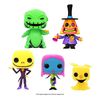 The Nightmare Before Christmas - Black Light Pop! Vinyl Figure 5-Pack (Disney)