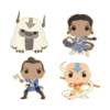 Avatar the Last Airbender - Characters 4-Pack Pin Set