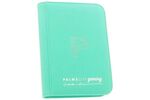 Palms Off Collector's Series 4 Pocket Zip Binder - Turquoise