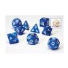 Sirius Dice Set - Pearl Blue Acrylic