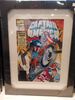 Marvel - Captain America Fighting Chance Framed Collector Print 30 x 40cm
