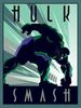 Marvel Retro - Hulk Smash Poster