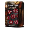 Dice - Dragon Storm Silicone Dice Set: Red Dragon Scales