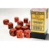Speckled - 16mm d6 Fire Dice Block (12 dice)