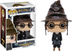 Harry Potter - Harry Potter in Sorting Hat Pop! Vinyl Figure (Harry Potter #21)