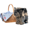 The Wizard of Oz - Toto & Basket Replica Set