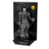 Welcome to Derry - Pennywise (Black & White) Movie Maniacs 6" Posed Figure