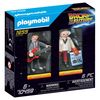 Back to the Future - Marty McFly and Dr Emmet Brown Playmobil