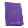 Palms Off Collector's Series 9 Pocket Zip Binder - PURPLE