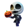 The Nightmare Before Christmas - Jack Skellington with Pumpkin Cosbaby