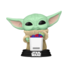 Star Wars: The Mandalorian & Grogu (2026) – Grogu with Food (Flocked) Pop! Vintl (Star Wars #825)