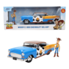 Toy Story – 1:24 Woody Figure with 1955 Chevrolet Bel Air Diecast Vehicle