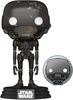 Star Wars: Rogue One - K-2SO (Jedha) Pop! Vinyl Figure with Pin (Star Wars #146)