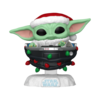 Star Wars: The Mandalorian - Grogu Pram Holiday Pop! Vinyl (Star Wars #746)