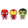 Marvel Comics - Spider-Man, Iron Man & Hulk Carrot Pocket Pop! 3-Pack