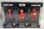 Money Heist - Minix Set Of 3 Tokio, Berlin, & Helsinki Figures 