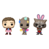 Guardians of the Galaxy - Star-Lord, Groot, & Rocket Carrot Pocket Pop! 3-Pack