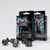 Q Workshop - Bloodsucker Black & silver Dice Set