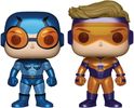 DC Comics - Blue Beetle & Booster Gold Metallic Pop! Vinyl Figure 2-pack