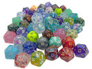 Assorted Loose Signature Polyhedral D20 Dice