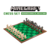 Minecraft - Overworld Heroes vs. Hostile Mobs Chess Set