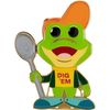 Honey Smacks - Dig 'Em Frog 4" Pop! Enamel Pin