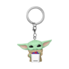 Star Wars: The Mandalorian & Grogu (2026) - Grogu with Food Pop! Keychain