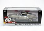 Gone In 60 Seconds - 1967 Silver Ford Mustang Eleanor 1:24 scale