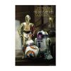 Star Wars:The Force Awakens - Droids Framed Print