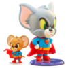 Tom & Jerry - Tom & Jerry as Superman Cosbaby Set
