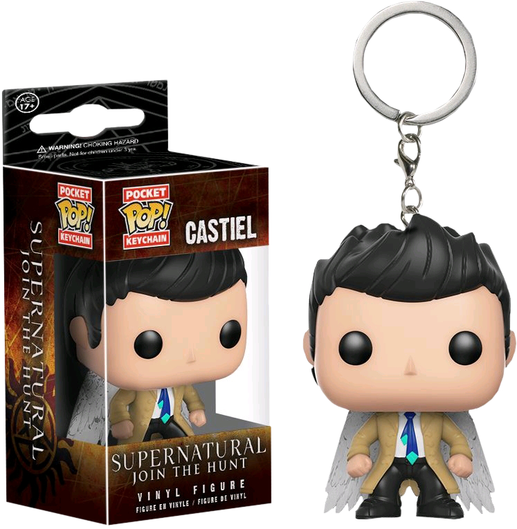 supernatural castiel with wings pop keychain retrospace supernatural castiel with wings pop keychain retrospace