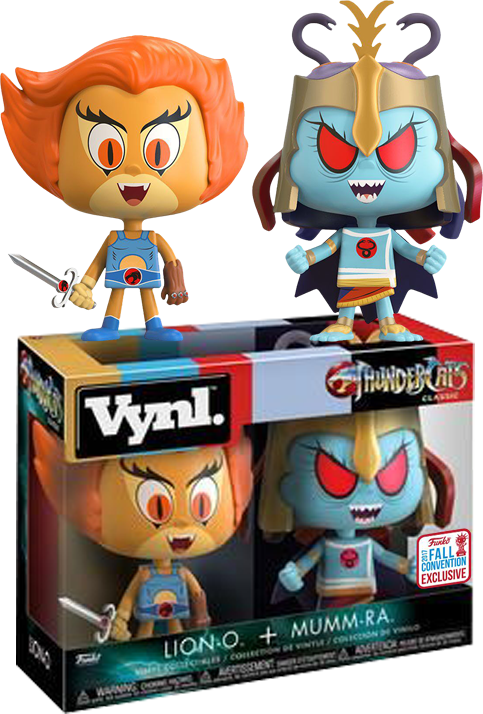 Funko VYNL Lion-o Mumm-ra Thundercats 2017 NY Fall Convention for sale online 