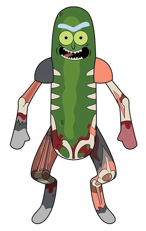 Rick And Morty Pickle Rick Rat Suit 18 Plush Retrospace