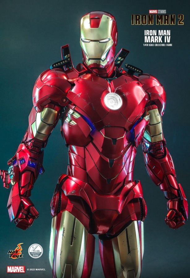 Iron Man 2 - Mark IV 1:4 Scale Action Figure - Retrospace